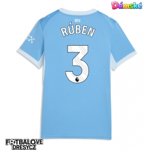Manchester City Ruben Dias #3 Dámské Domácí Dres 2026-27 Krátký Rukáv
